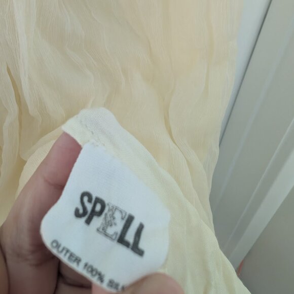 Spell EUC Little Fox High-Low Silk Dress Size 6 (AUS 10) - Picture 5 of 5